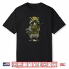 Tactical Raccoon Funny Military Warrior Animal Shirt
