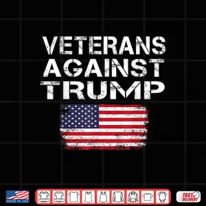 Design Veterans Against Trump Tee Military Vets Against Trump Shirt