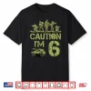 6Th Army Birthday Military Im 6 Year Old Camo Birthday Shirt