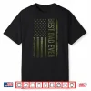 Best Parent Ever American Military Camouflage Flag Gift Shirt