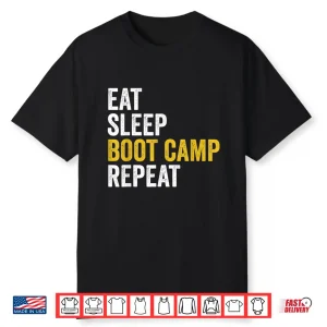 Boot Camp Shirt Military Bootcamp Fitness Tee Shirt