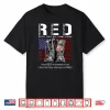 Red Until They All Come Home Usa Flag Shirt