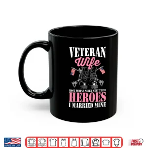 Mug Veteran Spouse Married Mine Proud Military Veteran Partner Shirt
