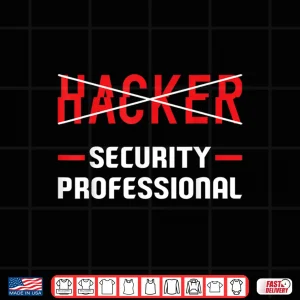 Design Cybersecurity Engineer Helpdesk Support Ethical Hacker Shirt