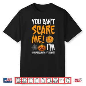 Cybersecurity Specialist Funny Halloween Horror Shirt