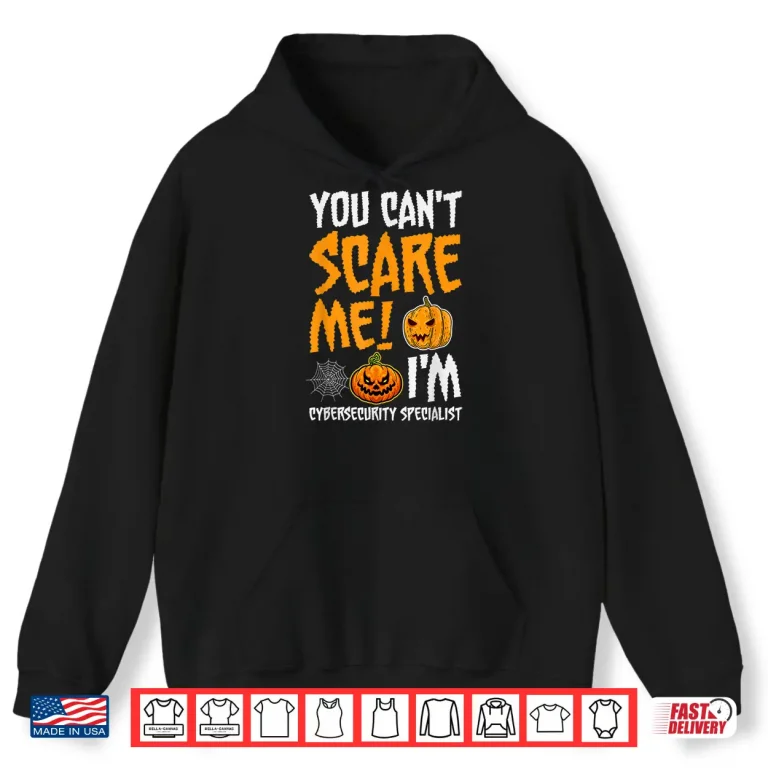 Hoodie Cybersecurity Specialist Funny Halloween Horror Shirt