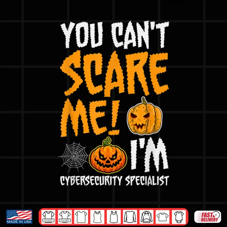 Design Cybersecurity Specialist Funny Halloween Horror Shirt