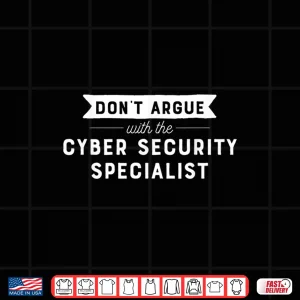 Design Cybersecurity Specialists Professional Security Gifts Shirt