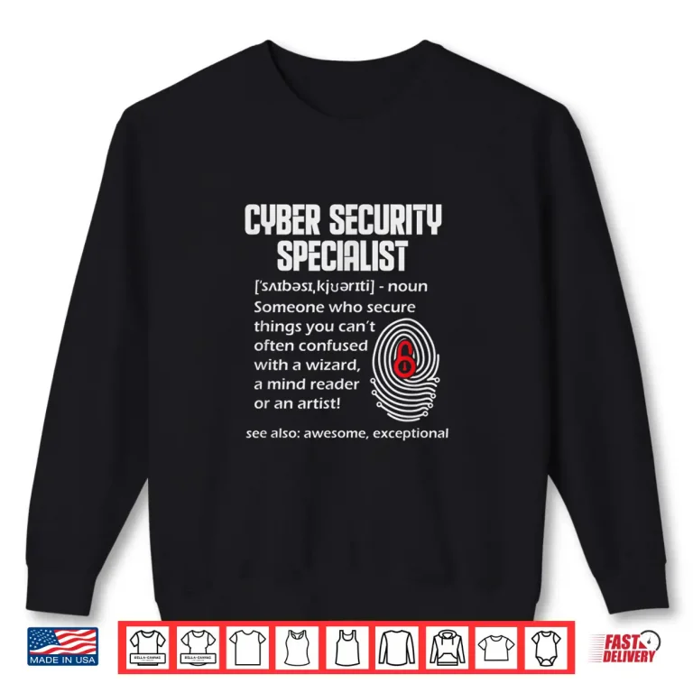 Sweatshirt Funny Cybersecurity IT Specialist DNA Programmer Shirt