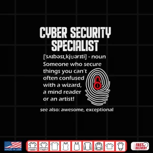 Design Funny Cybersecurity IT Specialist DNA Programmer Shirt