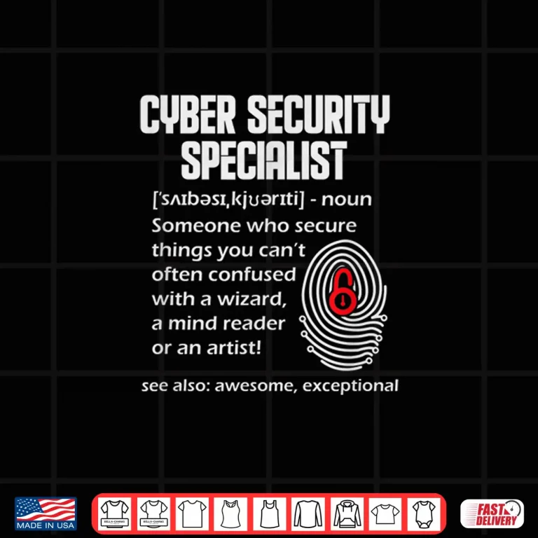 Design Funny Cybersecurity IT Specialist DNA Programmer Shirt
