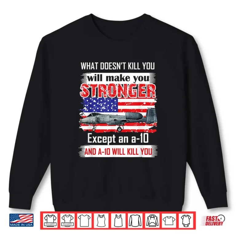 Sweatshirt A 10 Warthog Thunderbolt For Military Aviation Shirt