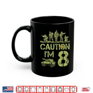 Mug 8th Army Birthday Military Im 8 Year Old Camo Birthday Shirt