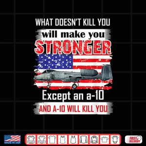 Design A 10 Warthog Thunderbolt For Military Aviation Shirt