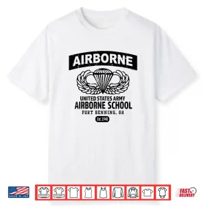Army Airborne School Fort Benning Ga Shirt
