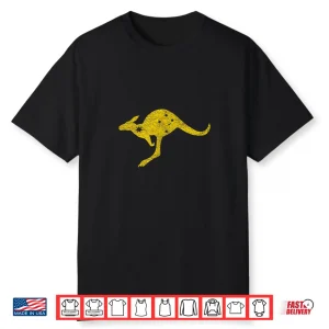 Australia Kangaroo Aussie Roo Flag Roundel Sports Military Shirt