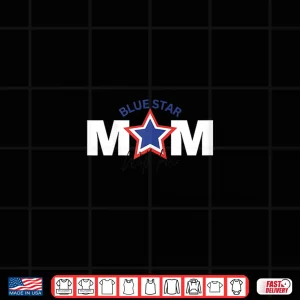 Design Blue Star Parent Proud Military Family Support Shirt