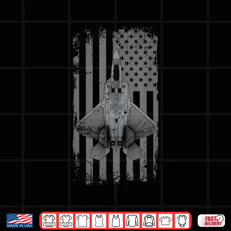 Design F 22 Raptor Military Pilot Shirt