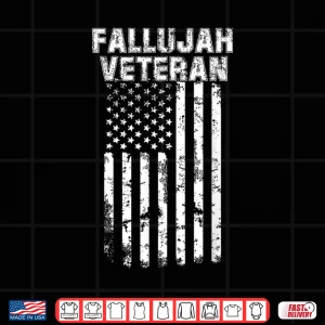 Design Fallujah For Military Combat Veteran Shirt