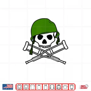 Design MTV Music Television Military Helmet Jackass Logo Shirt