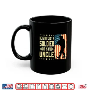 Mug My Uncle Is a Soldier Hero Proud Army Relative Military Shirt