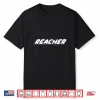 Reacher Television Novel Movie Character Military Shirt