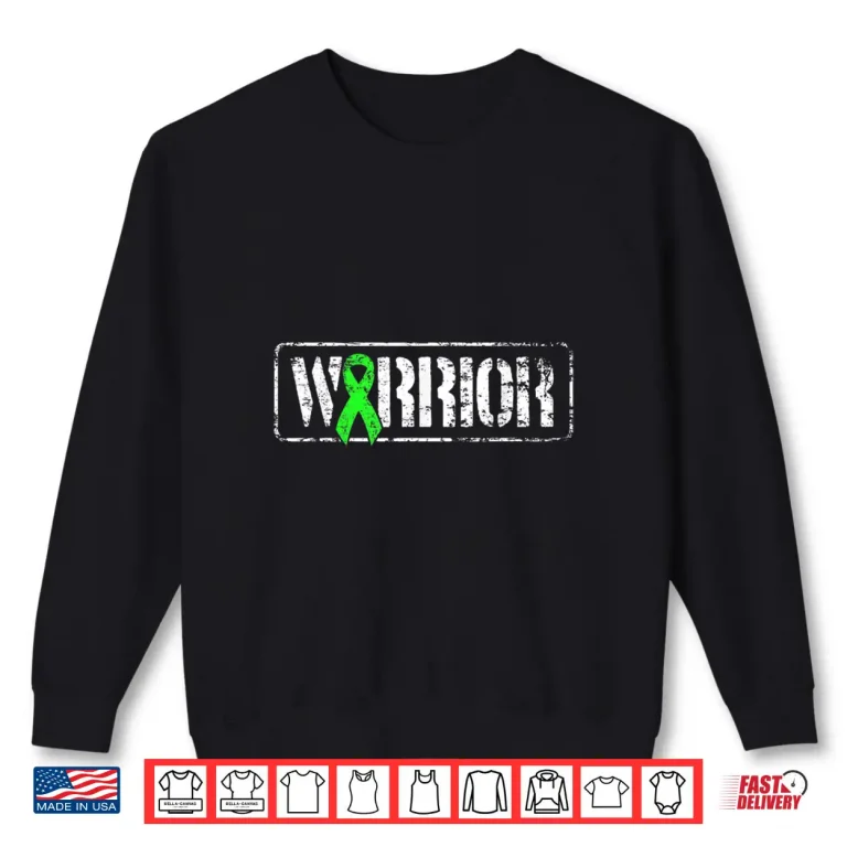 Sweatshirt Non Hodgkins Lymphoma Warrior Green Military Style Ribbon Shirt