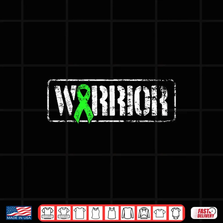 Design Non Hodgkins Lymphoma Warrior Green Military Style Ribbon Shirt