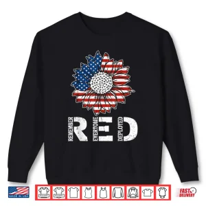 Sweatshirt Red Friday Remember Everyone Deployed Red Shirt