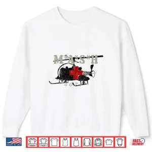 Sweatshirt Retro 4077 Army Military Red Cross Vintage Tee Shirt