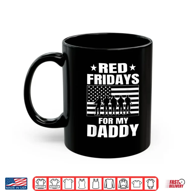 Mug Red Fridays Deployed Parent Shirt