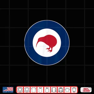 Design Royal New Zealand Air Force Roundel NZ Kiwi Shirt