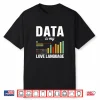 Data Is My Love Language Data Scientist Data Analyst Shirt