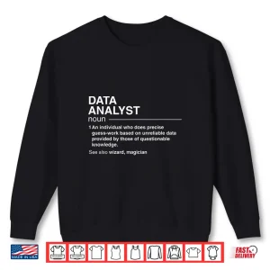 Sweatshirt Funny Data Analyst Definition Data Scientist Professional Shirt