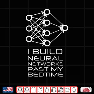 Design Neural Network Machine Learning AI Technology Shirt