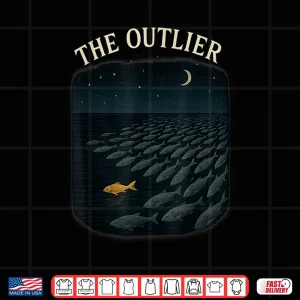 Design The Outlier Data Science Statistics Professional Shirt