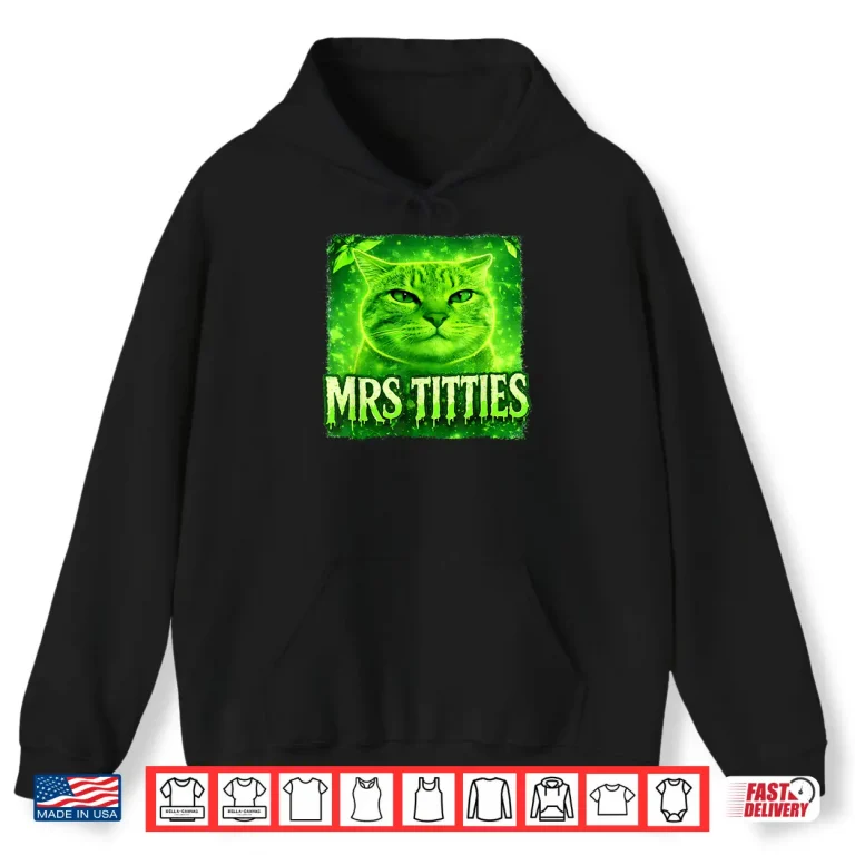 Hoodie Cat Meme Graphic Cat Lovers Shirt