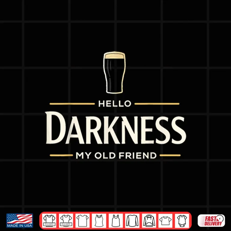 Design Hello Darkness My Old Friend Irish Beer St PatrickS Day Shirt