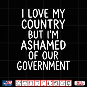 Design I Love My Country Patriotic Shirt