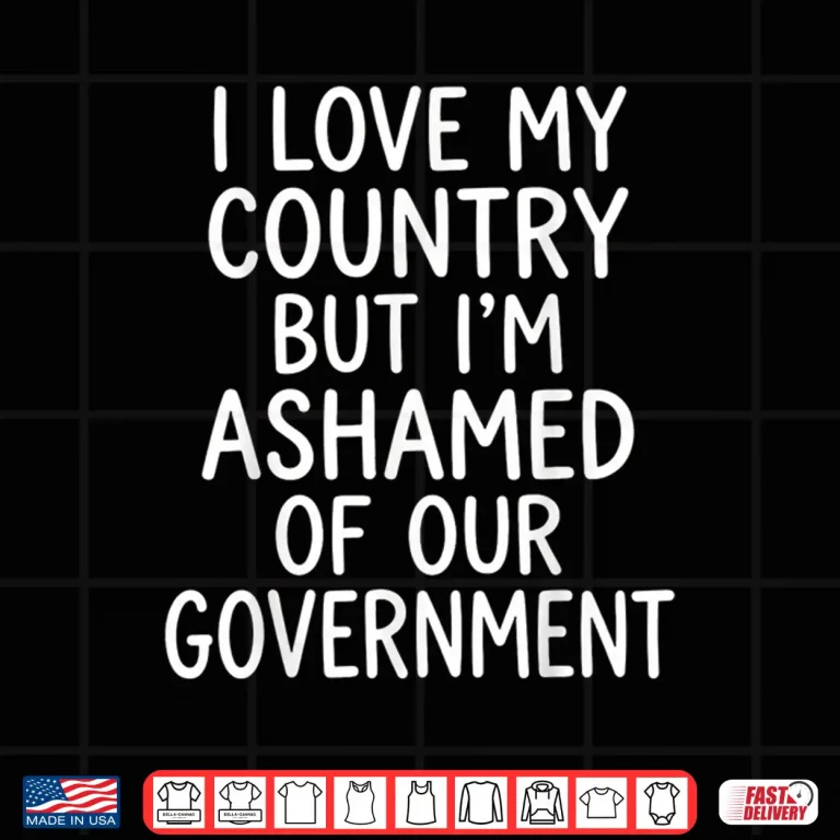 Design I Love My Country Patriotic Shirt