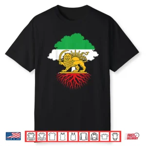Lion And Sun Iran Persia Shir O Khorshid Shirt