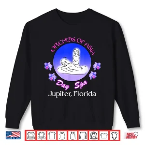 Sweatshirt Orchids Of Asia Day Spa Hudson Jordon Shirt