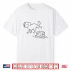 Dog Ice Funny Dog Humor Line Art Shirt