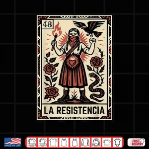 Design La Resistencia 48 Card Snake Shirt