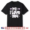 Valentine’S Day Purple Heart Ps I Love You Day Shirt