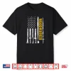 American Flag Woodworker Carpenter Woodworking Shirt