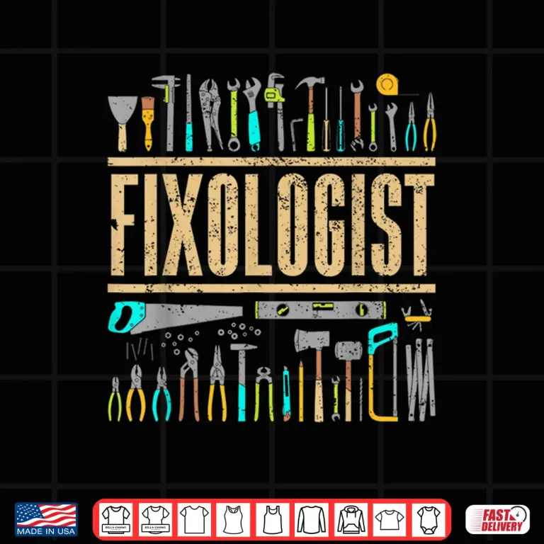 Design Fixologist Gift Handyman Carpenter DIY Cool Shirt