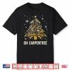 Woodworker Carpenter Christmas Woodworking Shirt