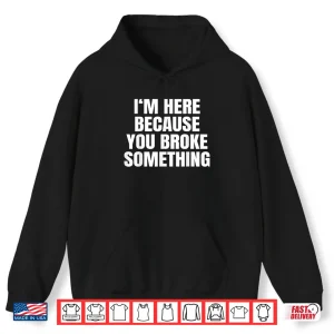 Hoodie Carpenter Craftman Sarcastic Quote Gift Boys Mens Graphic Shirt