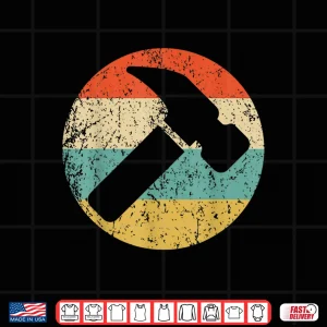 Design Carpenter Vintage Retro Hammer Shirt